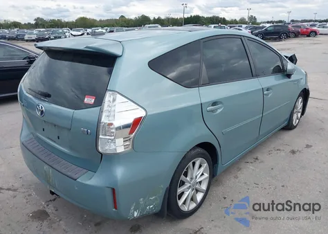 2013 Toyota Prius V Five из США, поврежденный, VIN JTDZN3EU3D3276098